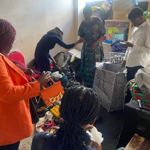 Preparing Donated Clothing & Essentials for Community Distribution