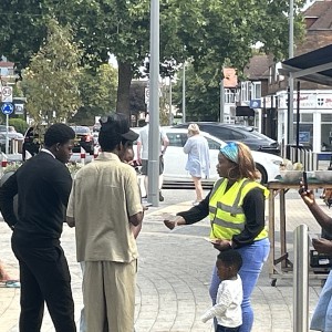 Sharing Hope Through Street Evangelism - Queensway, Bletchley