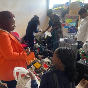 Preparing Donated Clothing & Essentials for Community Distribution